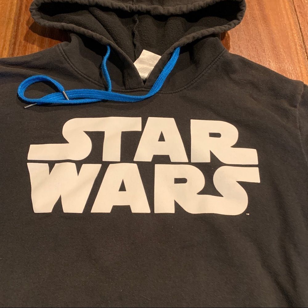 Star Wars Graphic Hoodie Kangaroo Pocket Large - Picture 4 of 6